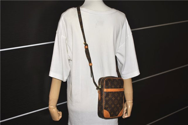 Authentic Louis Vuitton Monogram Danube Shoulder Cross Body Bag M45266 LV 1117G