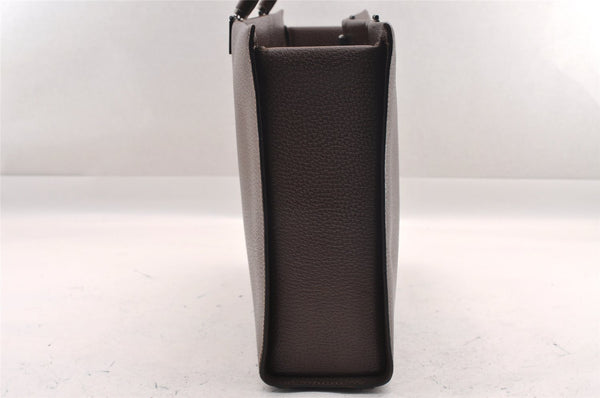 Authentic GUCCI Bamboo 2way Hand Tote Bag Leather 0021034 Brown Junk 1117I