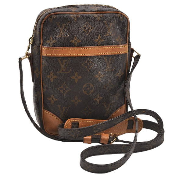 Authentic Louis Vuitton Monogram Danube Shoulder Cross Body Bag M45266 LV 1118G