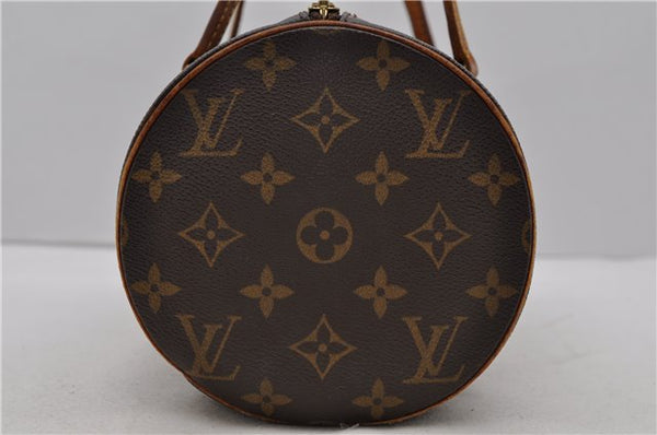 Authentic Louis Vuitton Monogram Papillon 30 Hand Bag M51385 LV 1119D