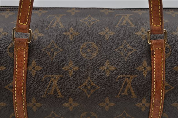 Authentic Louis Vuitton Monogram Papillon 30 Hand Bag M51385 LV 1119D