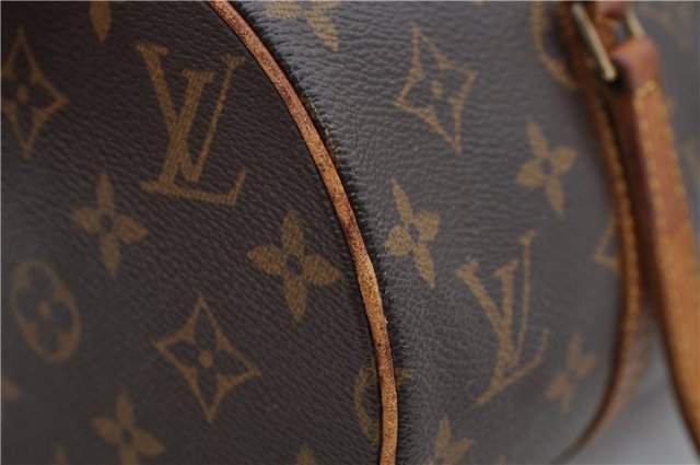 Authentic Louis Vuitton Monogram Papillon 30 Hand Bag M51385 LV 1119D