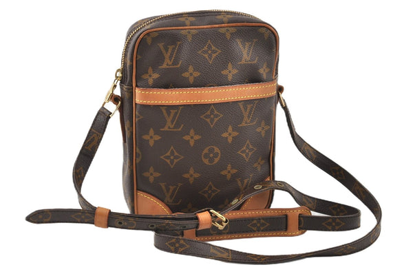 Authentic Louis Vuitton Monogram Danube Shoulder Cross Body Bag M45266 LV 1119G