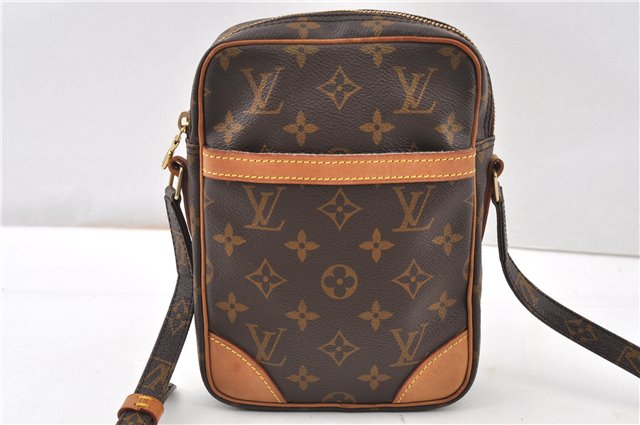Authentic Louis Vuitton Monogram Danube Shoulder Cross Body Bag M45266 LV 1119G