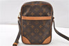 Authentic Louis Vuitton Monogram Danube Shoulder Cross Body Bag M45266 LV 1119G