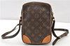 Authentic Louis Vuitton Monogram Danube Shoulder Cross Body Bag M45266 LV 1119G