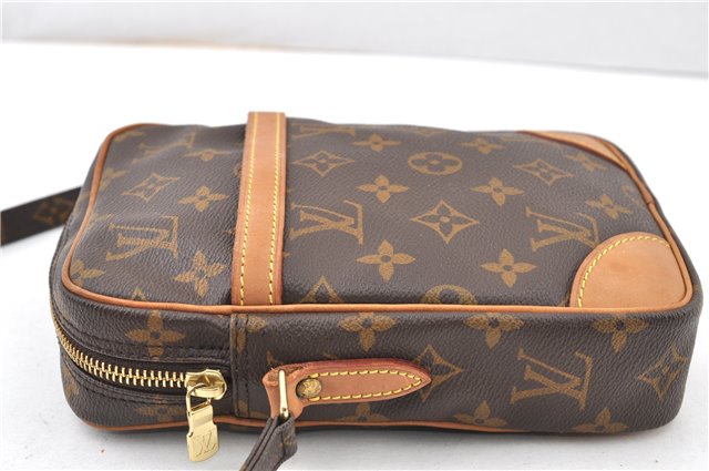Authentic Louis Vuitton Monogram Danube Shoulder Cross Body Bag M45266 LV 1119G