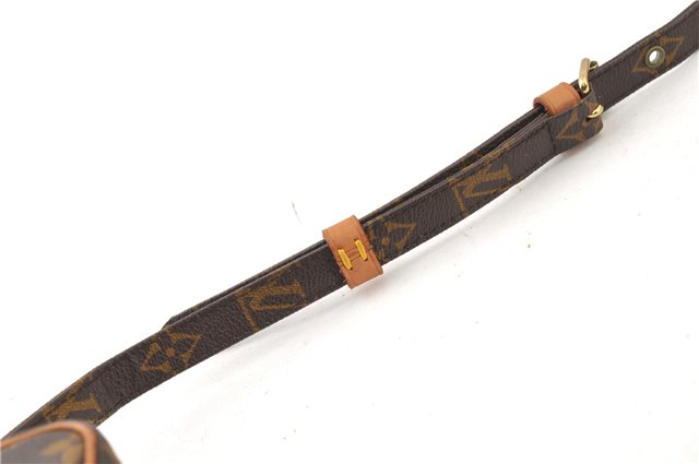 Authentic Louis Vuitton Monogram Danube Shoulder Cross Body Bag M45266 LV 1119G