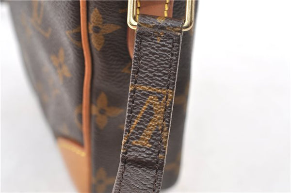 Authentic Louis Vuitton Monogram Danube Shoulder Cross Body Bag M45266 LV 1119G