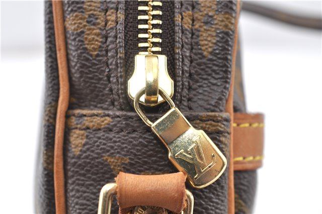 Authentic Louis Vuitton Monogram Danube Shoulder Cross Body Bag M45266 LV 1119G