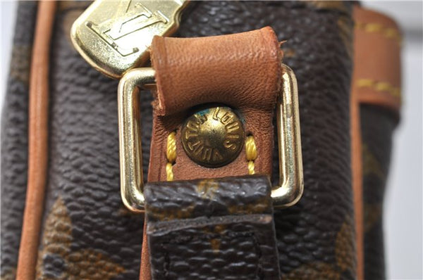 Authentic Louis Vuitton Monogram Danube Shoulder Cross Body Bag M45266 LV 1119G