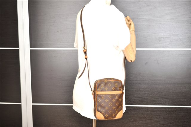 Authentic Louis Vuitton Monogram Danube Shoulder Cross Body Bag M45266 LV 1119G