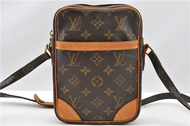 Authentic Louis Vuitton Monogram Danube Shoulder Cross Body Bag M45266 LV 1120G