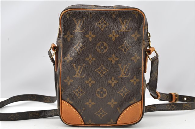 Authentic Louis Vuitton Monogram Danube Shoulder Cross Body Bag M45266 LV 1120G