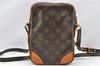 Authentic Louis Vuitton Monogram Danube Shoulder Cross Body Bag M45266 LV 1120G