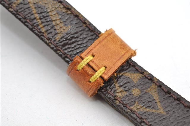 Authentic Louis Vuitton Monogram Danube Shoulder Cross Body Bag M45266 LV 1120G