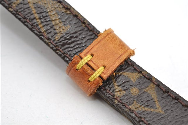 Authentic Louis Vuitton Monogram Danube Shoulder Cross Body Bag M45266 LV 1120G