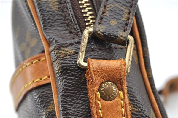 Authentic Louis Vuitton Monogram Danube Shoulder Cross Body Bag M45266 LV 1120G