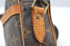Authentic Louis Vuitton Monogram Danube Shoulder Cross Body Bag M45266 LV 1120G