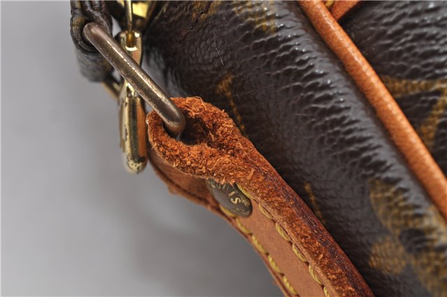 Authentic Louis Vuitton Monogram Danube Shoulder Cross Body Bag M45266 LV 1120G