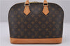 Authentic Louis Vuitton Monogram Alma Hand Bag Purse M51130 LV 1121F