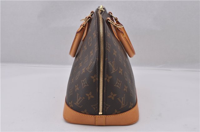 Authentic Louis Vuitton Monogram Alma Hand Bag Purse M51130 LV 1121F