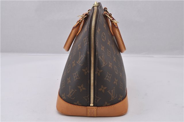 Authentic Louis Vuitton Monogram Alma Hand Bag Purse M51130 LV 1121F
