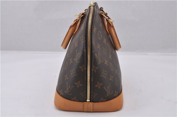 Authentic Louis Vuitton Monogram Alma Hand Bag Purse M51130 LV 1121F