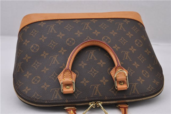 Authentic Louis Vuitton Monogram Alma Hand Bag Purse M51130 LV 1121F
