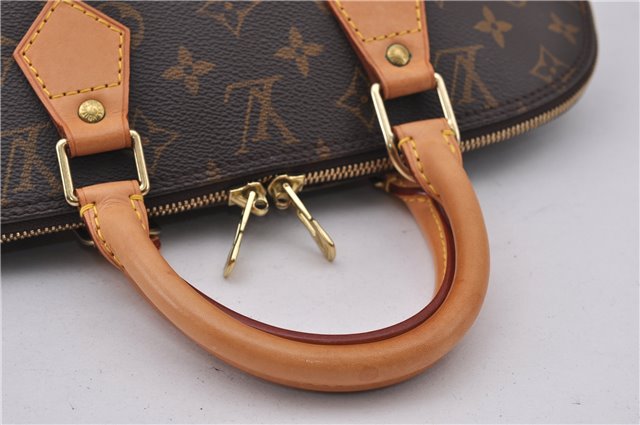 Authentic Louis Vuitton Monogram Alma Hand Bag Purse M51130 LV 1121F