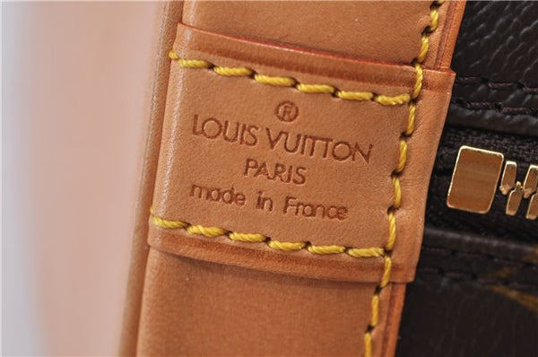 Authentic Louis Vuitton Monogram Alma Hand Bag Purse M51130 LV 1121F