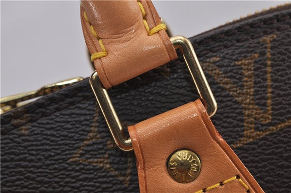 Authentic Louis Vuitton Monogram Alma Hand Bag Purse M51130 LV 1121F