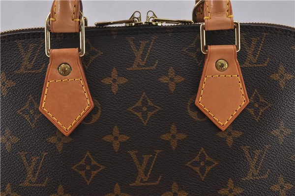 Authentic Louis Vuitton Monogram Alma Hand Bag Purse M51130 LV 1121F