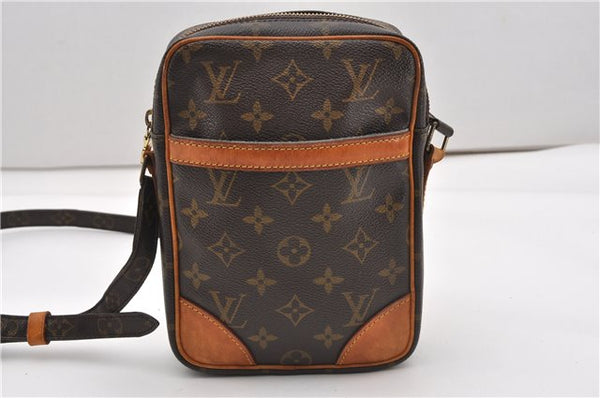Authentic Louis Vuitton Monogram Danube Shoulder Cross Body Bag M45266 LV 1121G