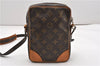 Authentic Louis Vuitton Monogram Danube Shoulder Cross Body Bag M45266 LV 1121G