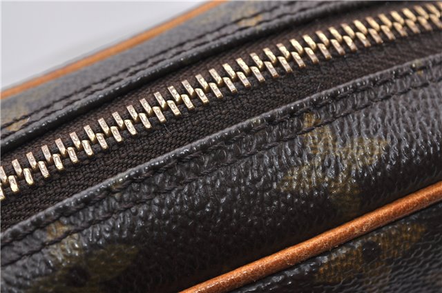 Authentic Louis Vuitton Monogram Danube Shoulder Cross Body Bag M45266 LV 1121G