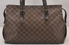 Authentic Louis Vuitton Damier Chelsea Shoulder Tote Bag N51119 LV 1121I