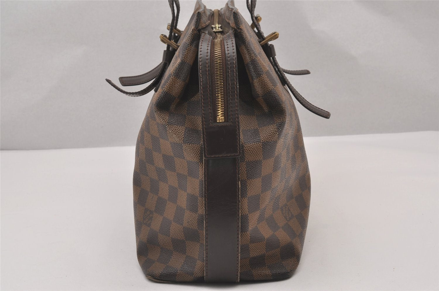 Authentic Louis Vuitton Damier Chelsea Shoulder Tote Bag N51119 LV 1121I