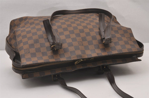 Authentic Louis Vuitton Damier Chelsea Shoulder Tote Bag N51119 LV 1121I