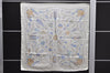 Authentic HERMES Carre 90 Scarf "Qu' importe le flacon" Silk Ivory 1123D