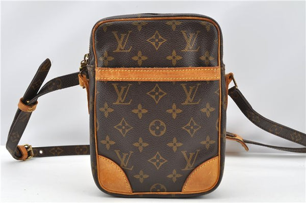 Authentic Louis Vuitton Monogram Danube Shoulder Cross Body Bag M45266 LV 1123G