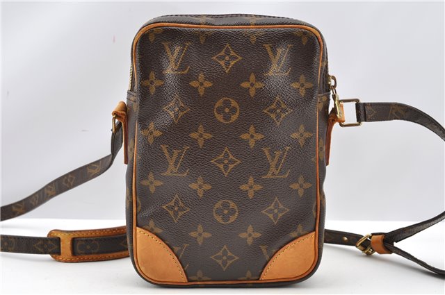 Authentic Louis Vuitton Monogram Danube Shoulder Cross Body Bag M45266 LV 1123G