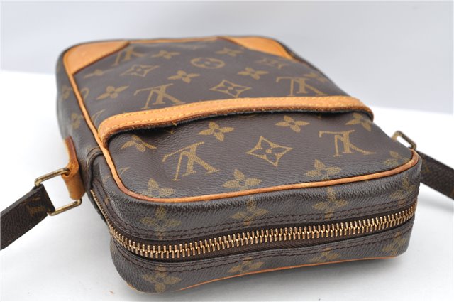 Authentic Louis Vuitton Monogram Danube Shoulder Cross Body Bag M45266 LV 1123G