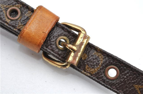 Authentic Louis Vuitton Monogram Danube Shoulder Cross Body Bag M45266 LV 1123G