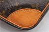 Authentic Louis Vuitton Monogram Danube Shoulder Cross Body Bag M45266 LV 1123G