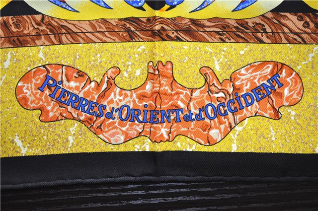 Auth HERMES Carre 90 Scarf 