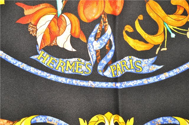 Auth HERMES Carre 90 Scarf 