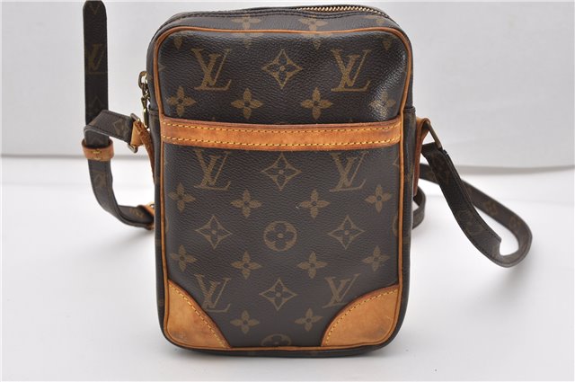 Authentic Louis Vuitton Monogram Danube Shoulder Cross Body Bag M45266 LV 1125G