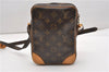 Authentic Louis Vuitton Monogram Danube Shoulder Cross Body Bag M45266 LV 1125G