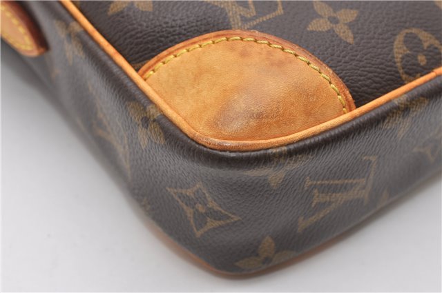 Authentic Louis Vuitton Monogram Danube Shoulder Cross Body Bag M45266 LV 1125G